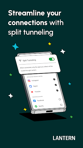 Lantern: Hızlı, Güvenli VPN ekran görüntüsü