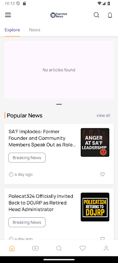 Hamster News ekran görüntüsü