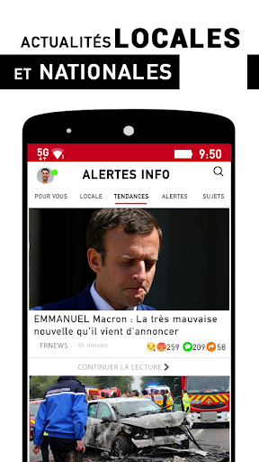 Alertes info France ekran görüntüsü