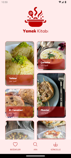 Yemek Kitabı - İnternetsiz ekran görüntüsü