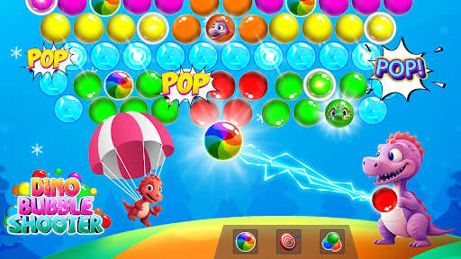 Dinos Rescue : Aim Bubbles Pop ekran görüntüsü