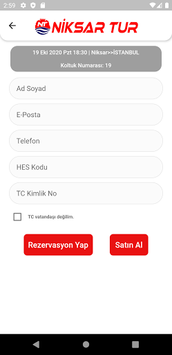 Lüks Niksar Turizm ekran görüntüsü
