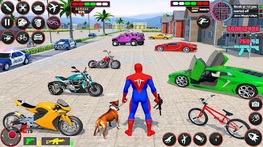 Speed Hero Flying Spider Hero ekran görüntüsü
