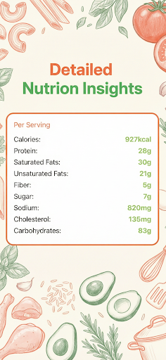 FoodiePrep AI Meal Planner ekran görüntüsü