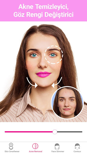 Makyaj Yapma Programı & Selfie ekran görüntüsü