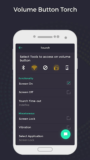 Volume Button Torch ON/OFF ekran görüntüsü
