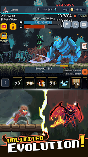 The Demonized: Idle RPG ekran görüntüsü