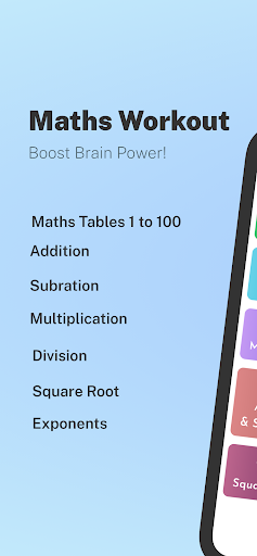 Maths Workout | Fun Math Games ekran görüntüsü