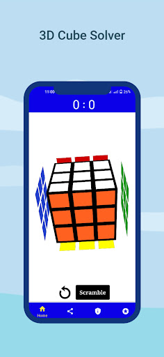 Rubik's Cube 3D ekran görüntüsü