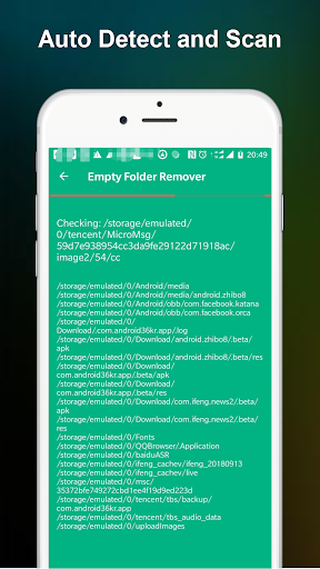 Empty Folder Cleaner ekran görüntüsü