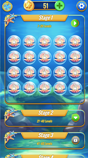 Hunter Jewel - Match 3 Ocean ekran görüntüsü
