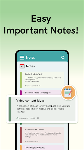 Noteezy - Notes, Task, Diary ekran görüntüsü