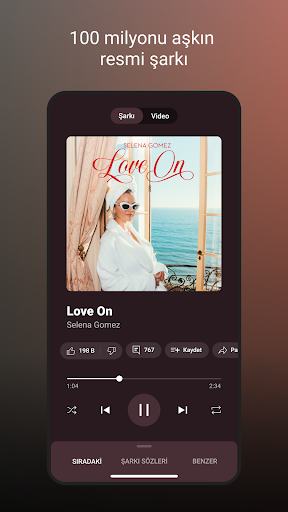 YouTube Music ekran görüntüsü