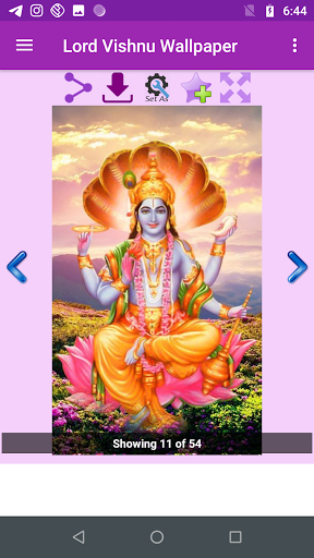 Lord Vishnu Wallpaper ekran görüntüsü