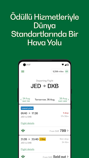 Saudia ekran görüntüsü