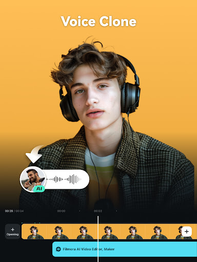 FilmoraHD - AI Video Creator ekran görüntüsü
