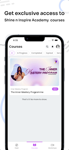 Shine n Inspire Academy ekran görüntüsü