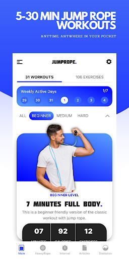 Jump Rope Training App ekran görüntüsü