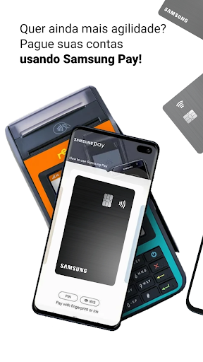 Cartão de crédito Samsung Itaú ekran görüntüsü