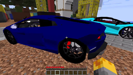 Minecraft PE için Araba Modu ekran görüntüsü