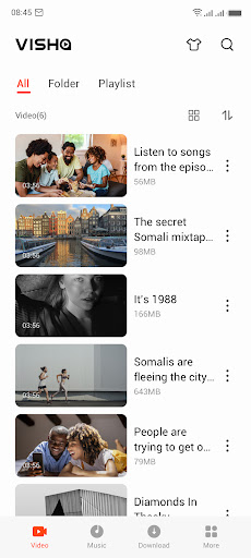 Visha-Video Player All Formats ekran görüntüsü