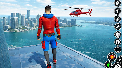 Spider Rope Hero: City Rescue ekran görüntüsü