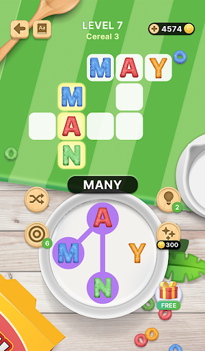 Word Cereal: cross & anagram ekran görüntüsü