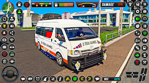 Bus Simulator 3D Euro Bus Game ekran görüntüsü