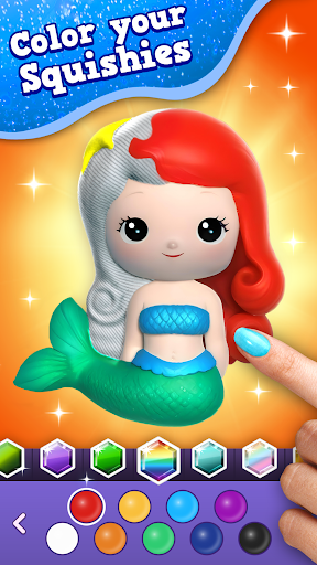 Squishy Magic: 3D Toy Coloring ekran görüntüsü