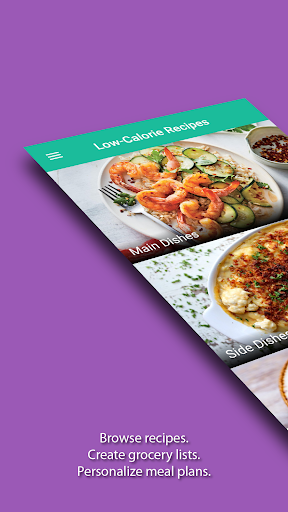Low-Calorie Recipes - Grocery  ekran görüntüsü