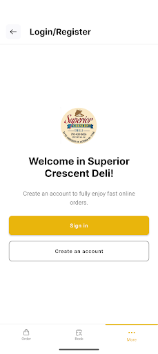 Superior Crescent Deli ekran görüntüsü