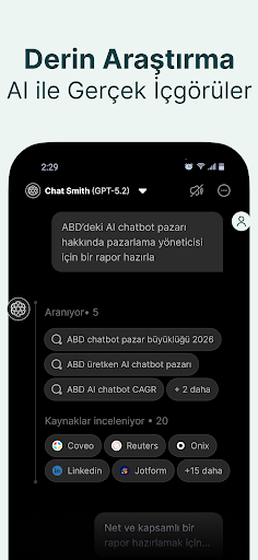Chat Smith: YZ Chatbot & AI ekran görüntüsü