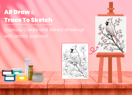 AR Draw: Trace To Sketch ekran görüntüsü