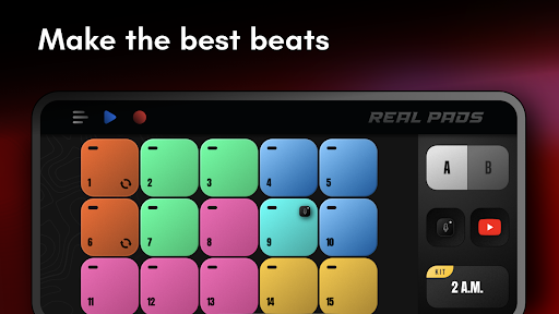 Real Pads: DJ electro drums ekran görüntüsü