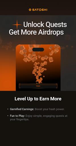 Satoshi App: Get Airdrops ekran görüntüsü