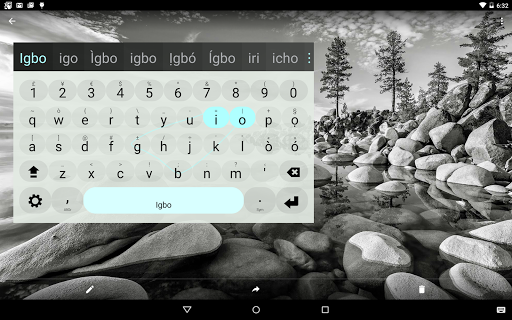 Igbo Keyboard plugin ekran görüntüsü