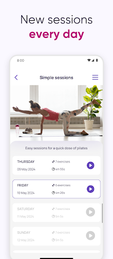 5 Minute Pilates ekran görüntüsü