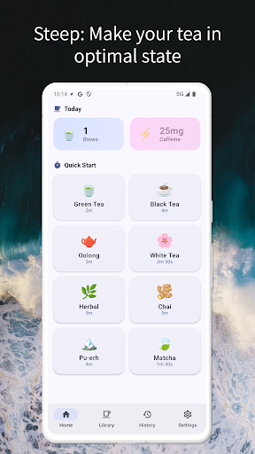 Steep: Tea Timer & Brew Guide ekran görüntüsü