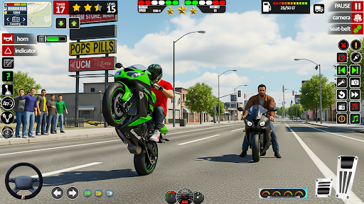 Moto Bike Traffic Rider Games ekran görüntüsü