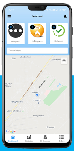 OpenCart Delivery Boy App ekran görüntüsü