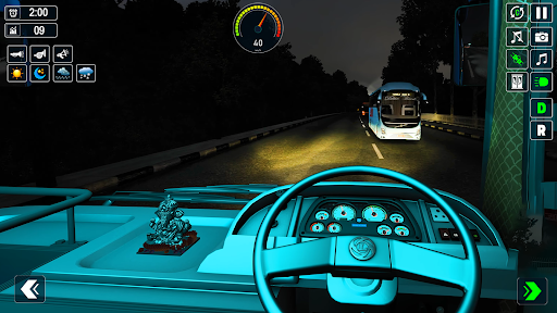 Hill Bus Driving Bus Game 3D ekran görüntüsü