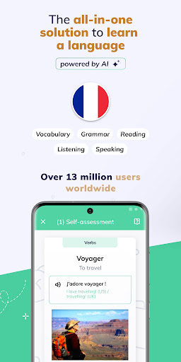Learn French Fast: Course ekran görüntüsü