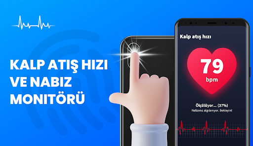 Nabız monitörü - Nabzı ölçer ekran görüntüsü