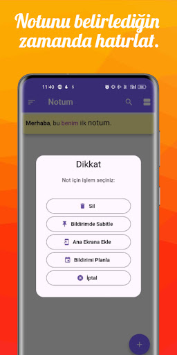 Notum ekran görüntüsü