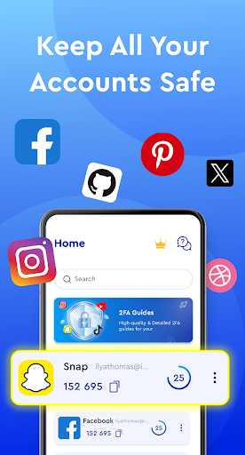 Authenticator App 2FA ekran görüntüsü