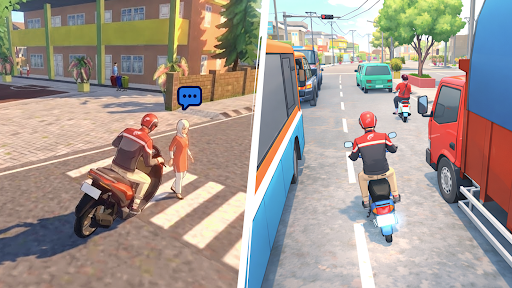 Ojol Life: Food Delivery Game ekran görüntüsü