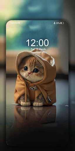 Cute Cat Wallpaper Live HD 4K ekran görüntüsü