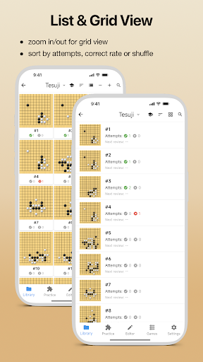 EasyGo - Tsumego, SGF editor ekran görüntüsü