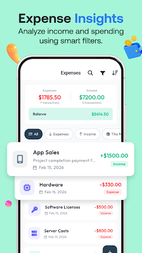 ExpenseNest:Private Expense AI ekran görüntüsü