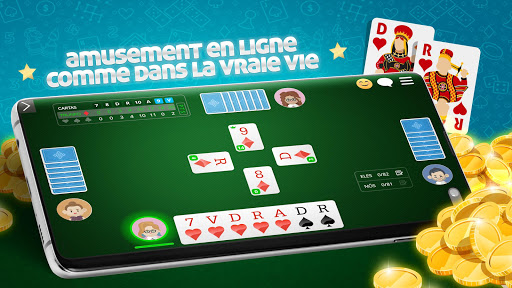Belote en ligne: Jeux de carte ekran görüntüsü